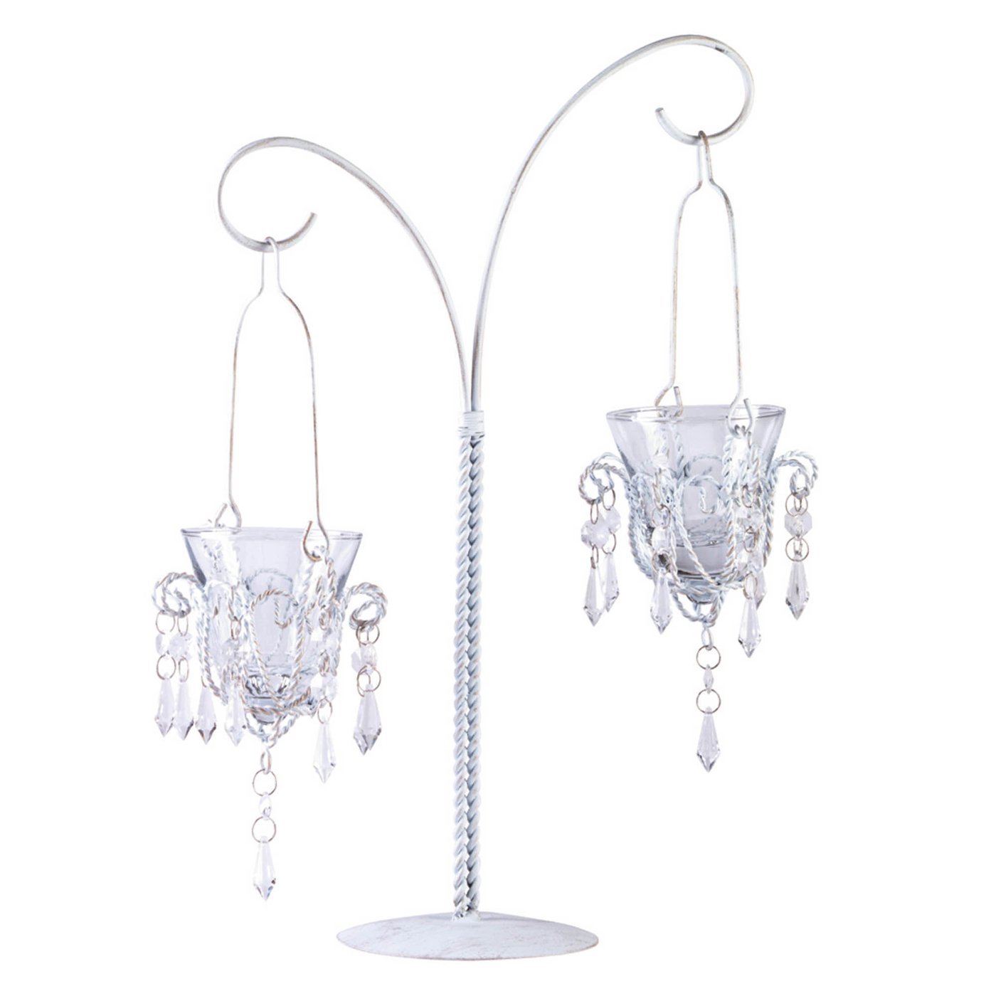 MINI-CHANDELIER VOTIVE STAND