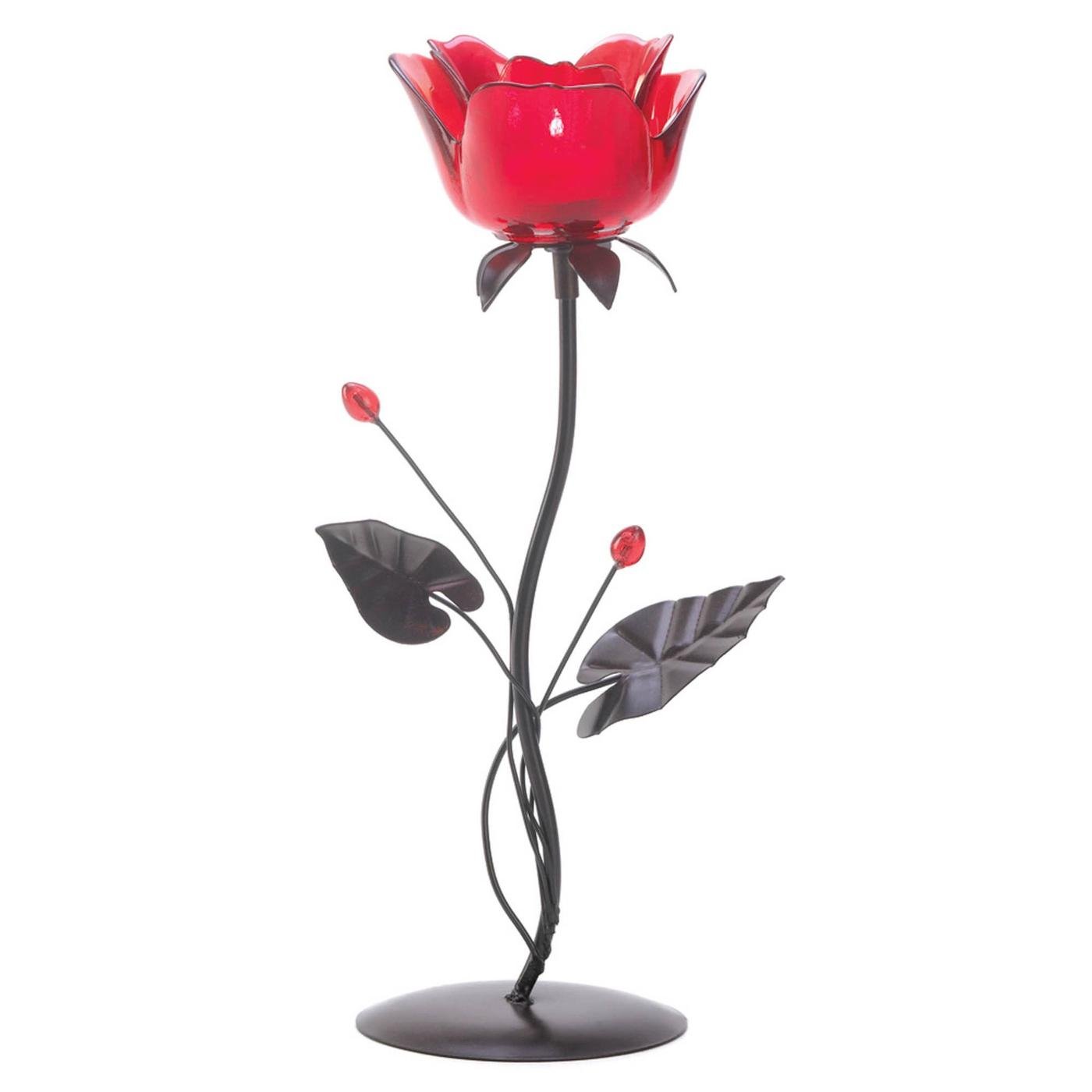 ROMANTIC ROSE VOTIVE HOLDER
