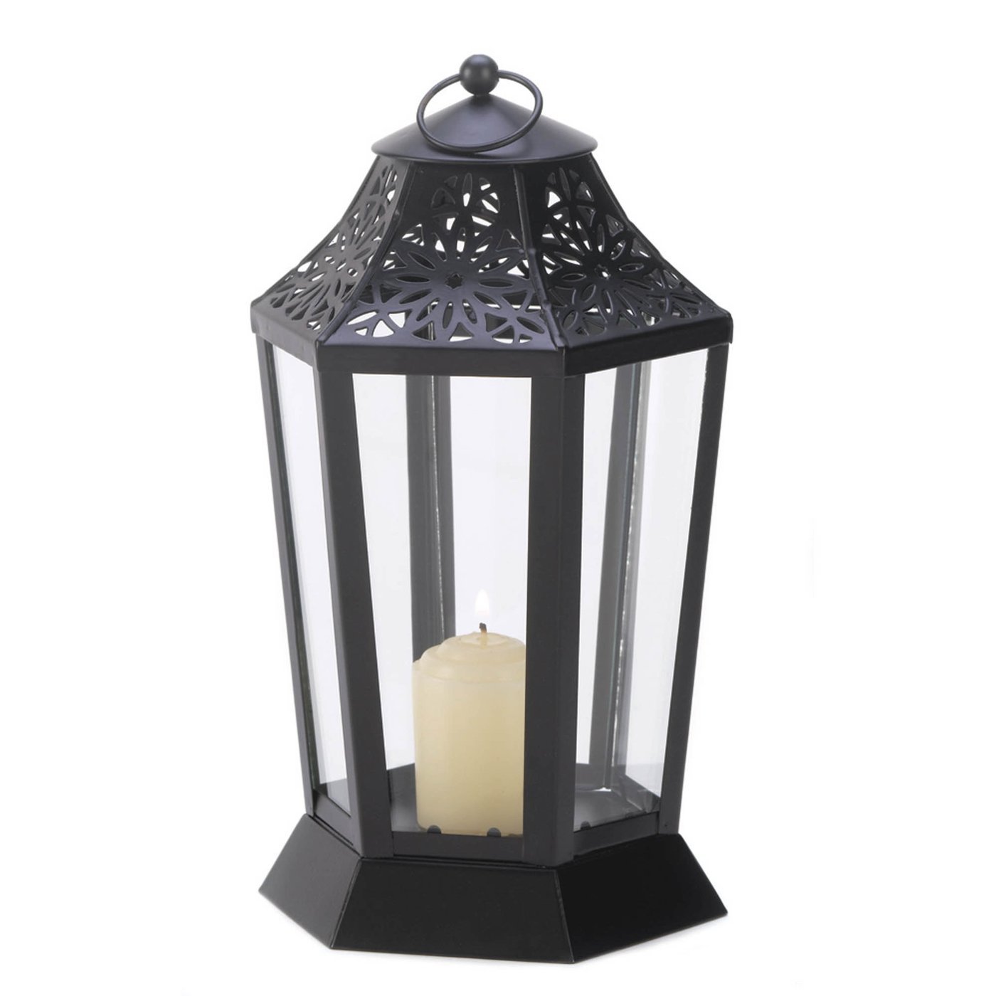 MIDNIGHT GARDEN CANDLE LANTERN