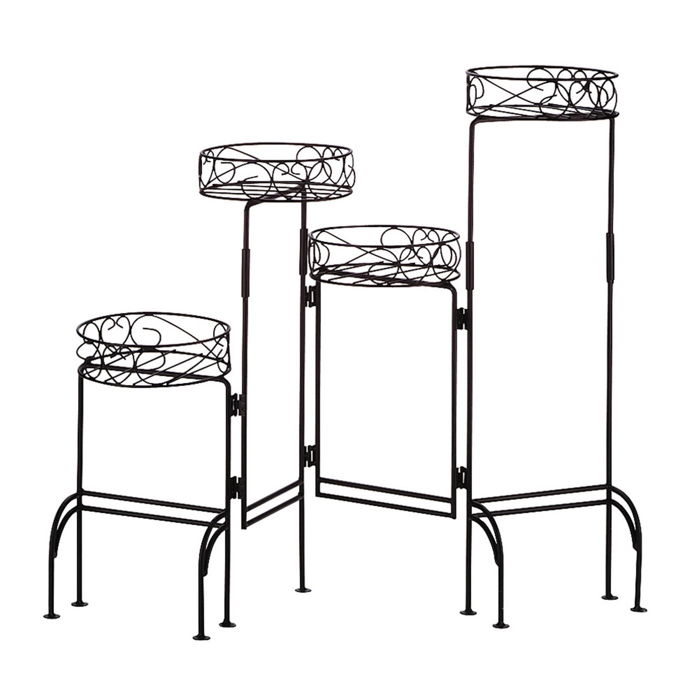 FOUR-TIER PLANT STAND SCREEN