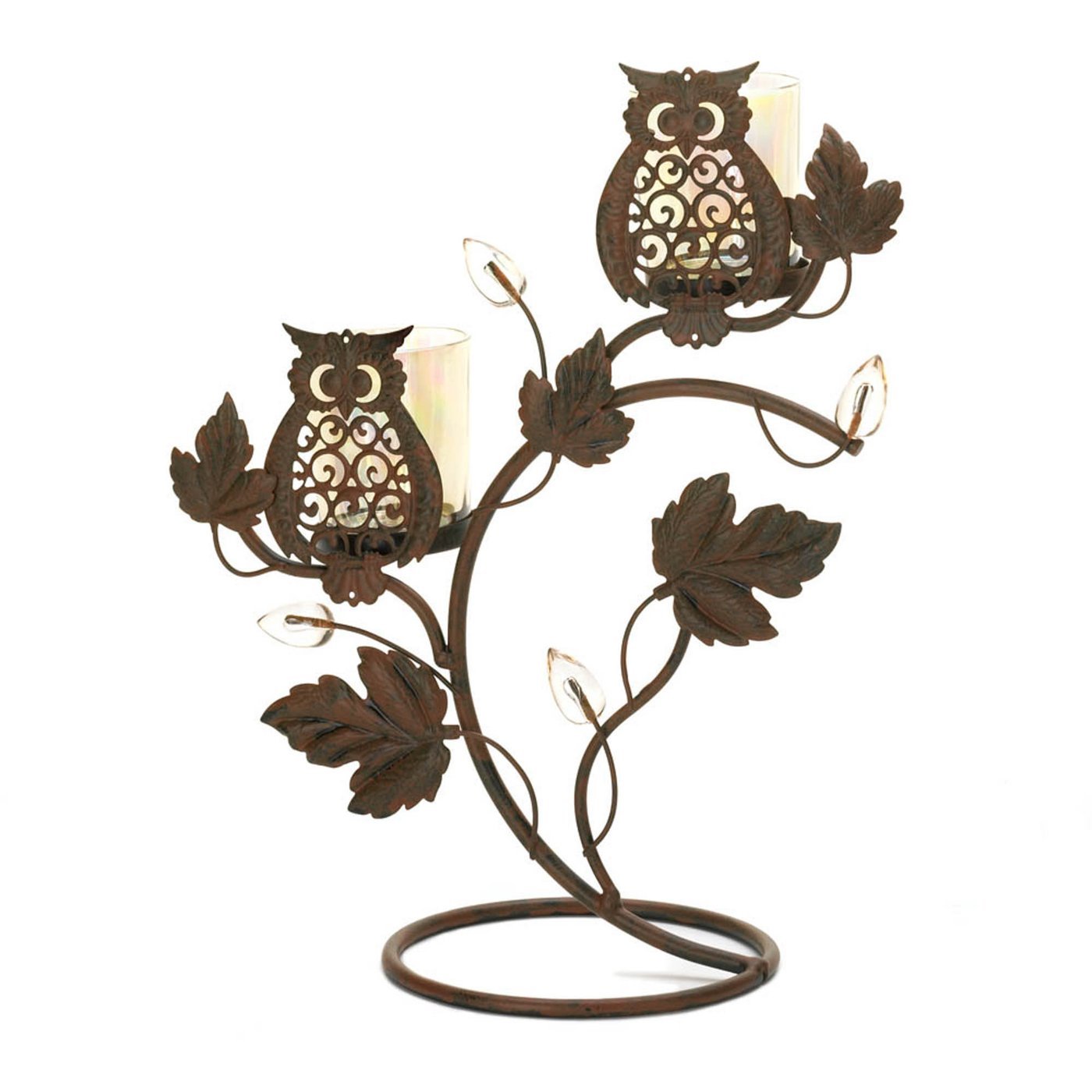 WISE OWL DUO VOTIVE STAND