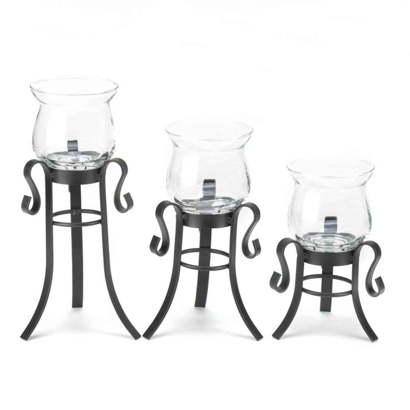 ALLURE CANDLE STAND TRIO