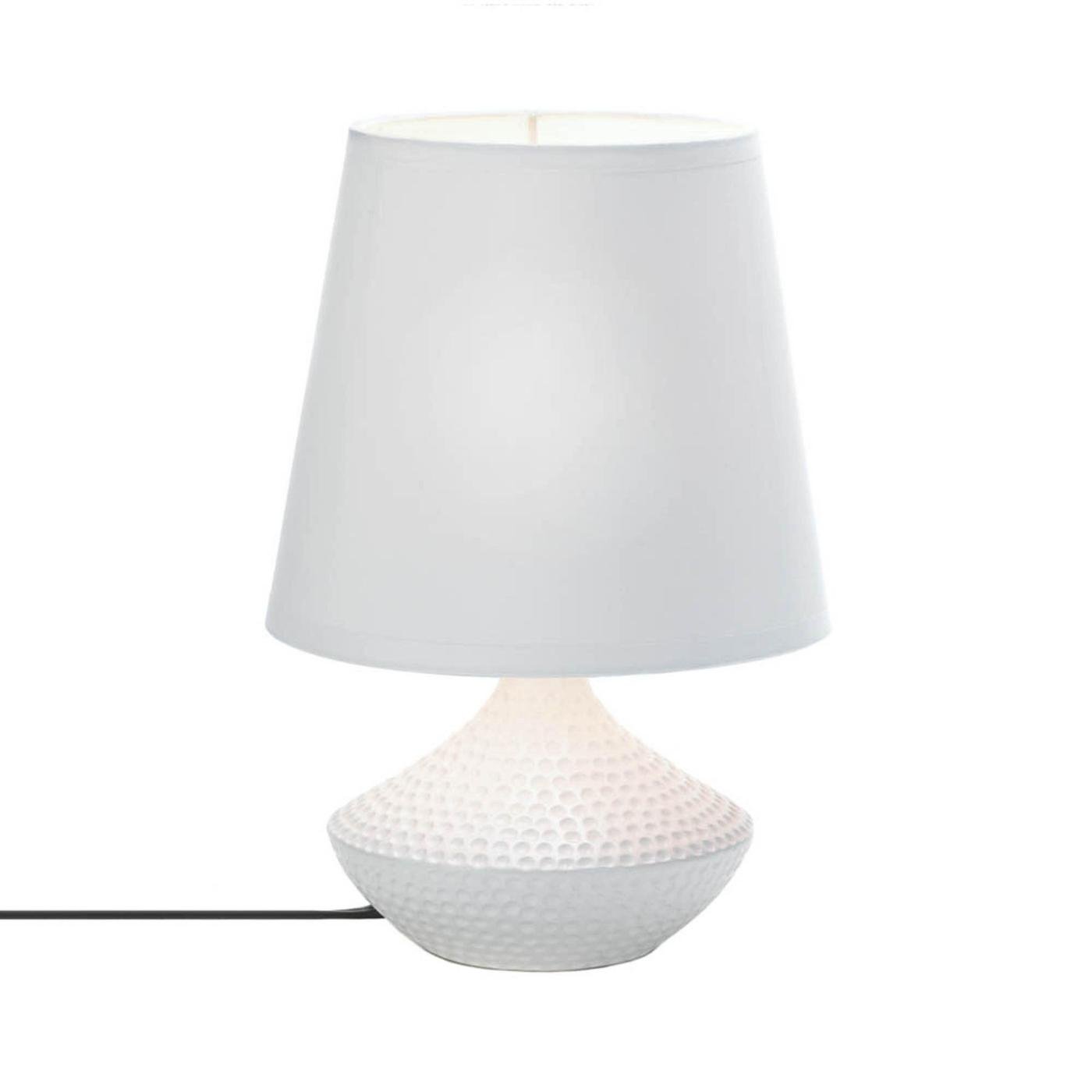 WHITE TABLE LAMP
