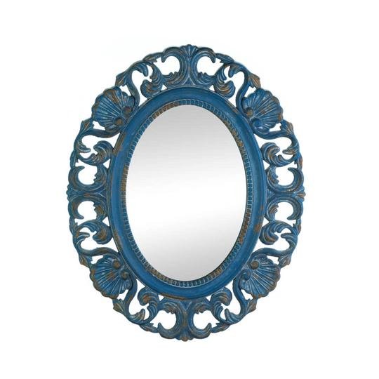 VINTAGE BELLE BLUE  MIRROR
