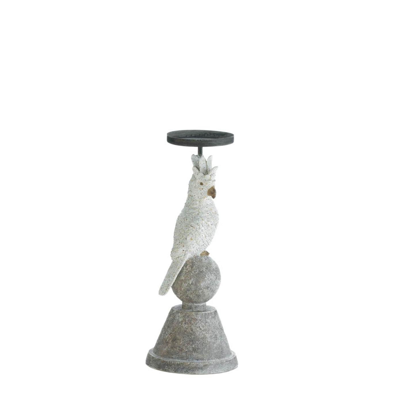 SLENDER COCKATOO CANDLEHOLDER