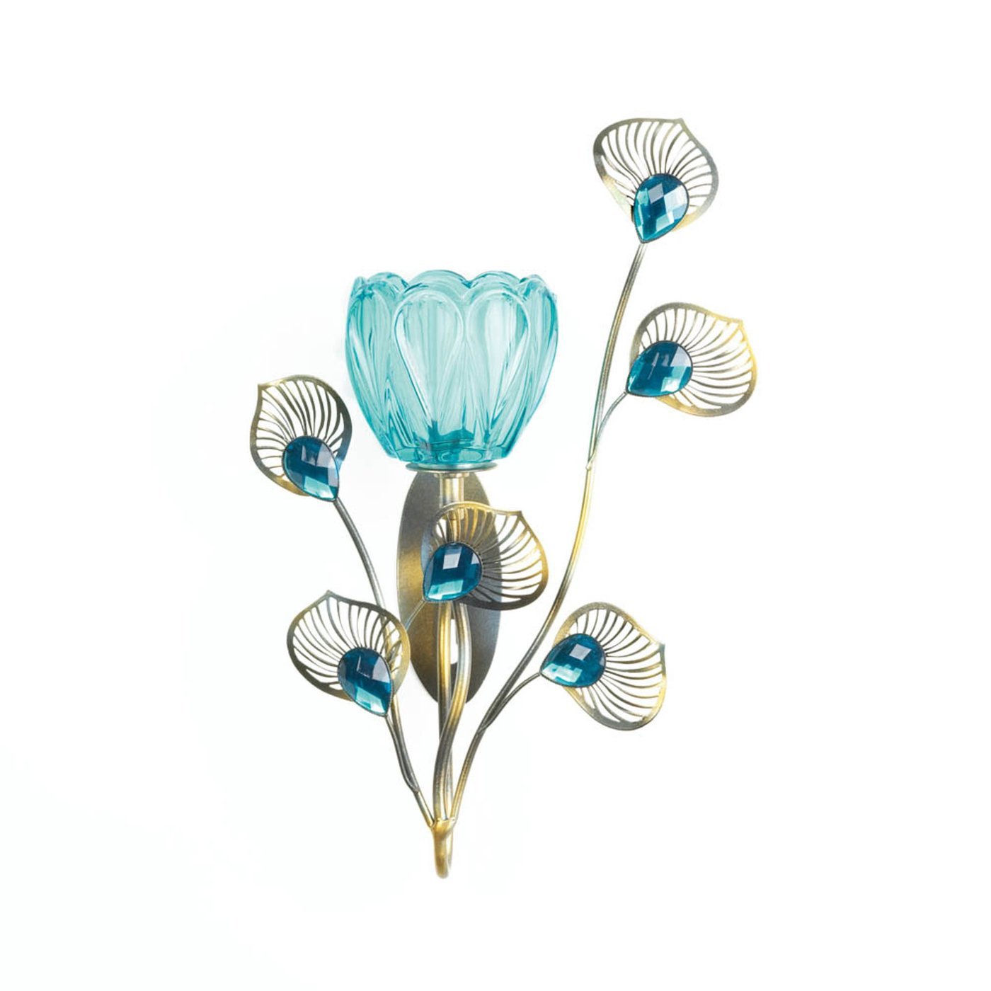 PEACOCK BLOSSOM SINGLE SCONCE