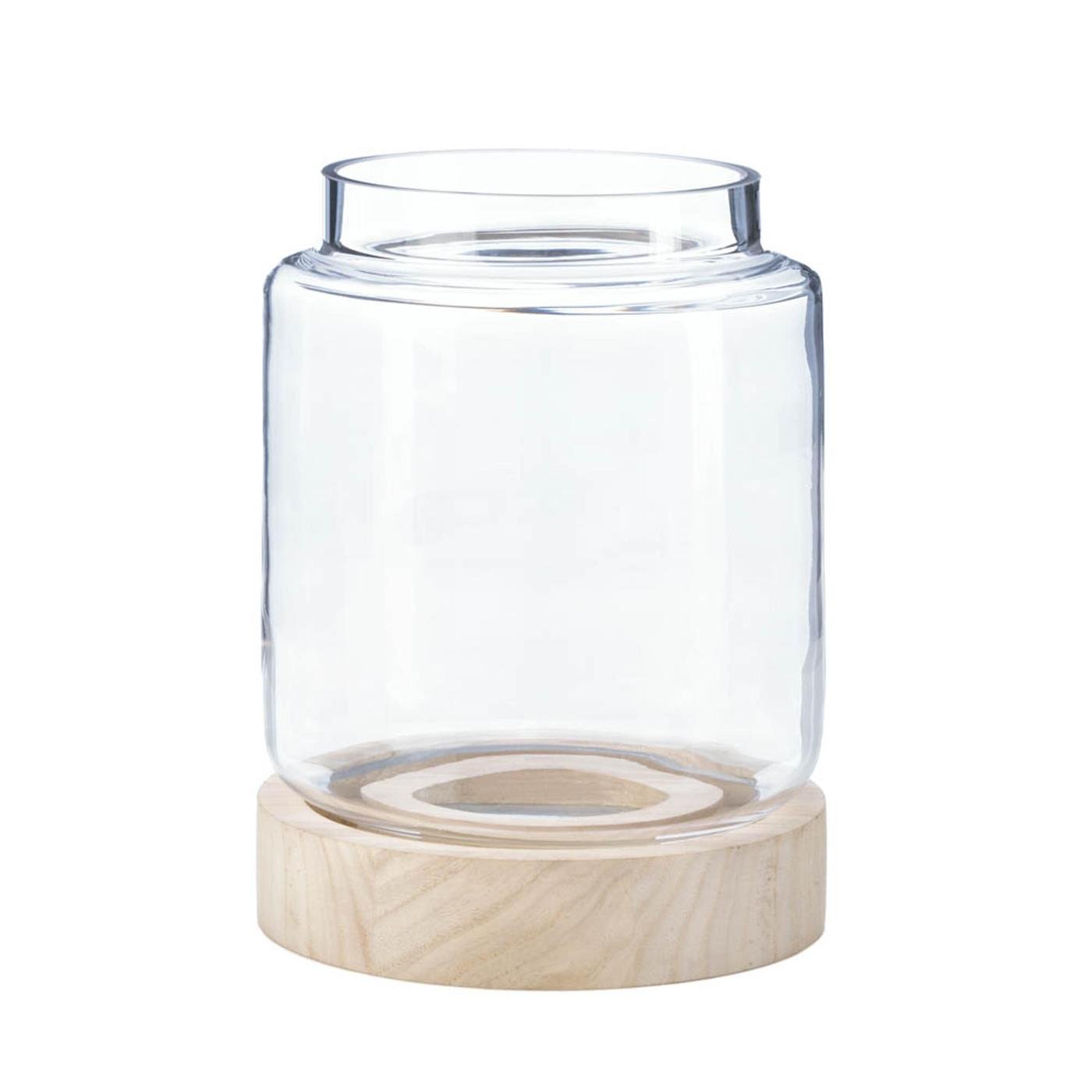LARGE COASTAL CABIN HURRICANE LANTERN