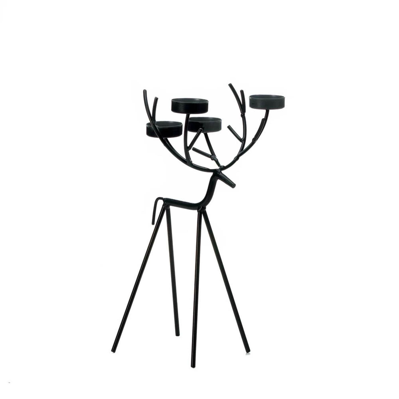 SMALL REINDEER TEALIGHT HOLDER