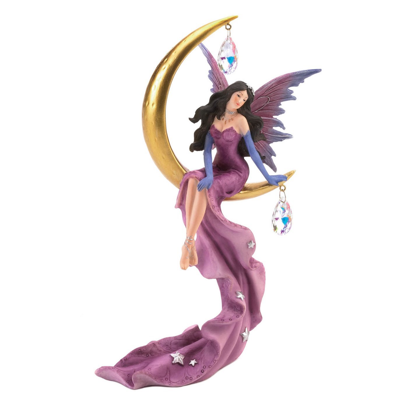 FAIRY ON MOON FIGURINE