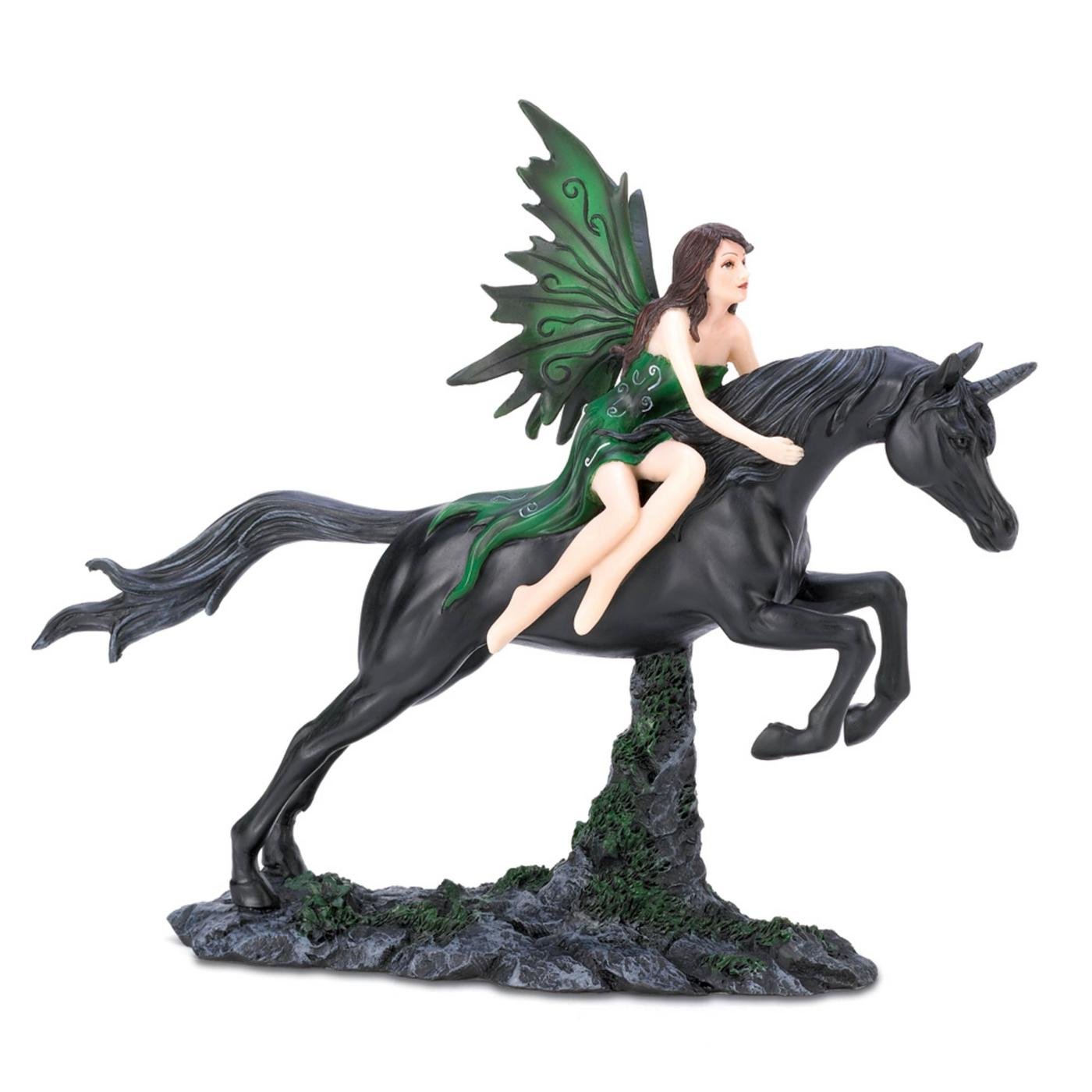 MIDNIGHT FAIRY FIGURINE