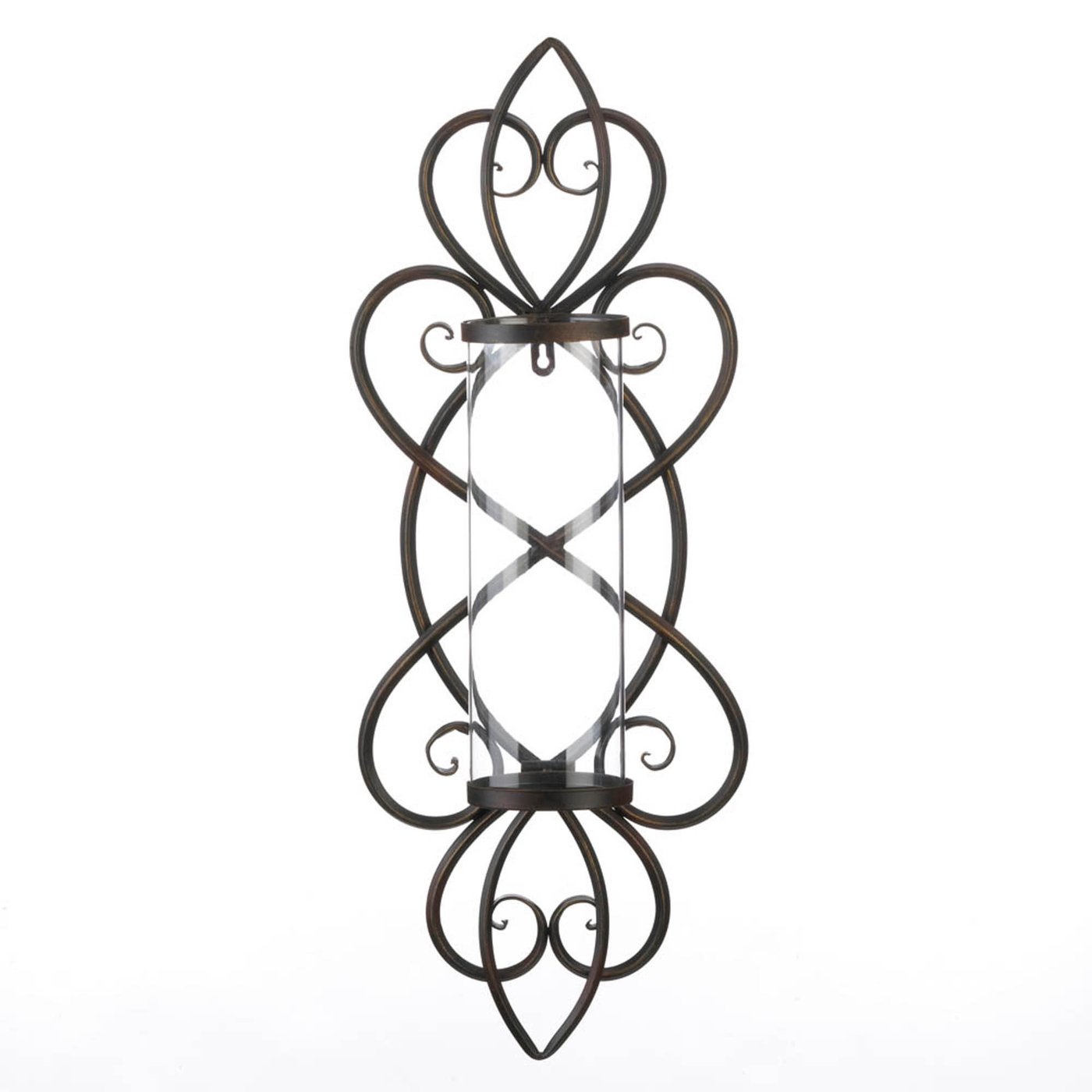 HEART SHAPED CANDLE WALL SCONCE